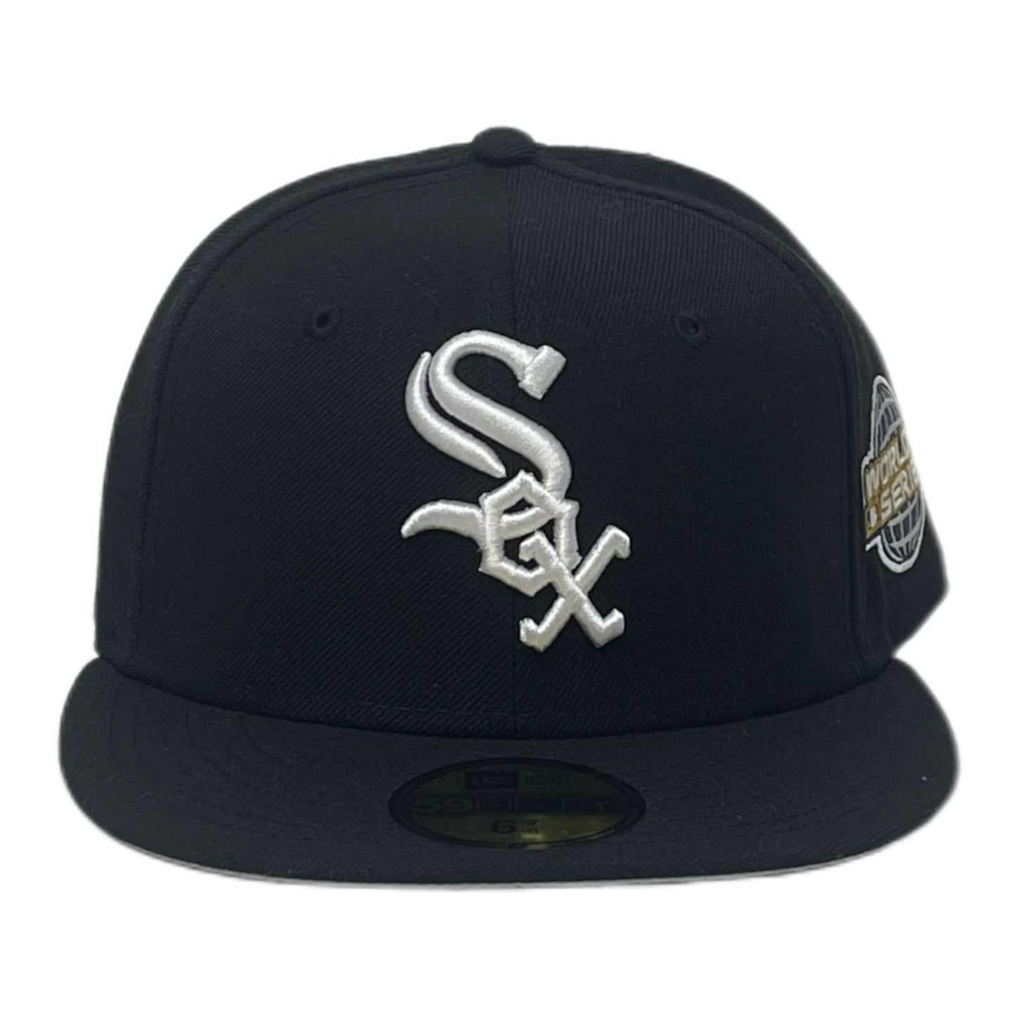 NEW ERA CHICAGO WHITE SOX WORLD SERIES 2005 BLACK CLASSIC EDITION 59fifty hat
