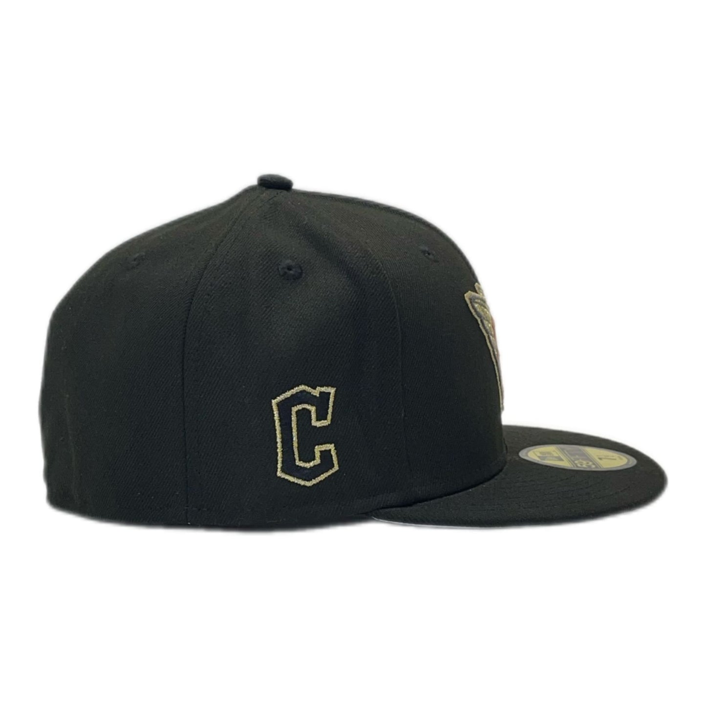 Cleveland Guardians New Era 59Fifty Black Cap Hat