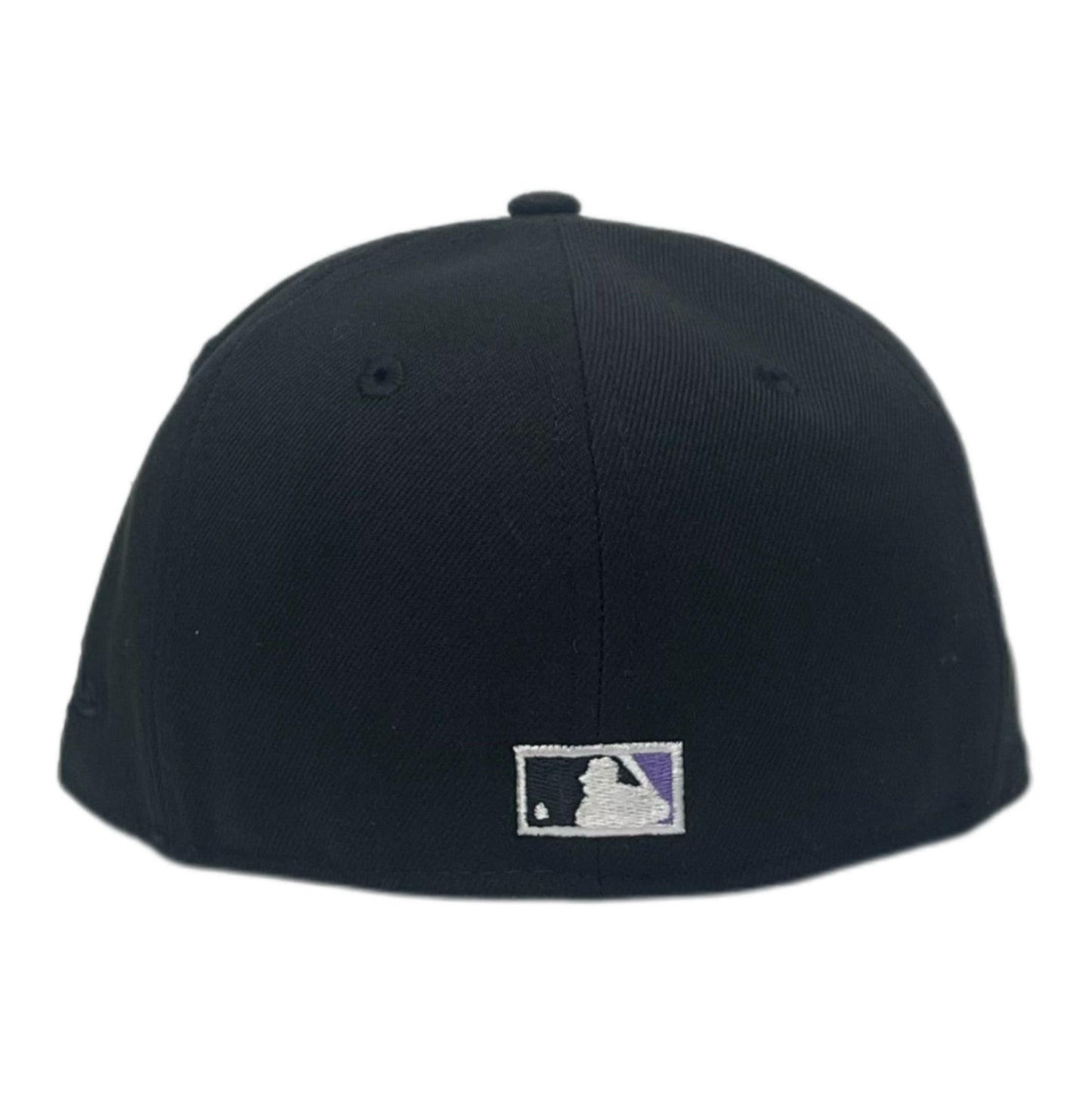 NEW ERA 59FIFTY ARIZONA DIAMONDBACKS METALLIC LOGO FITTED HAT BLACK