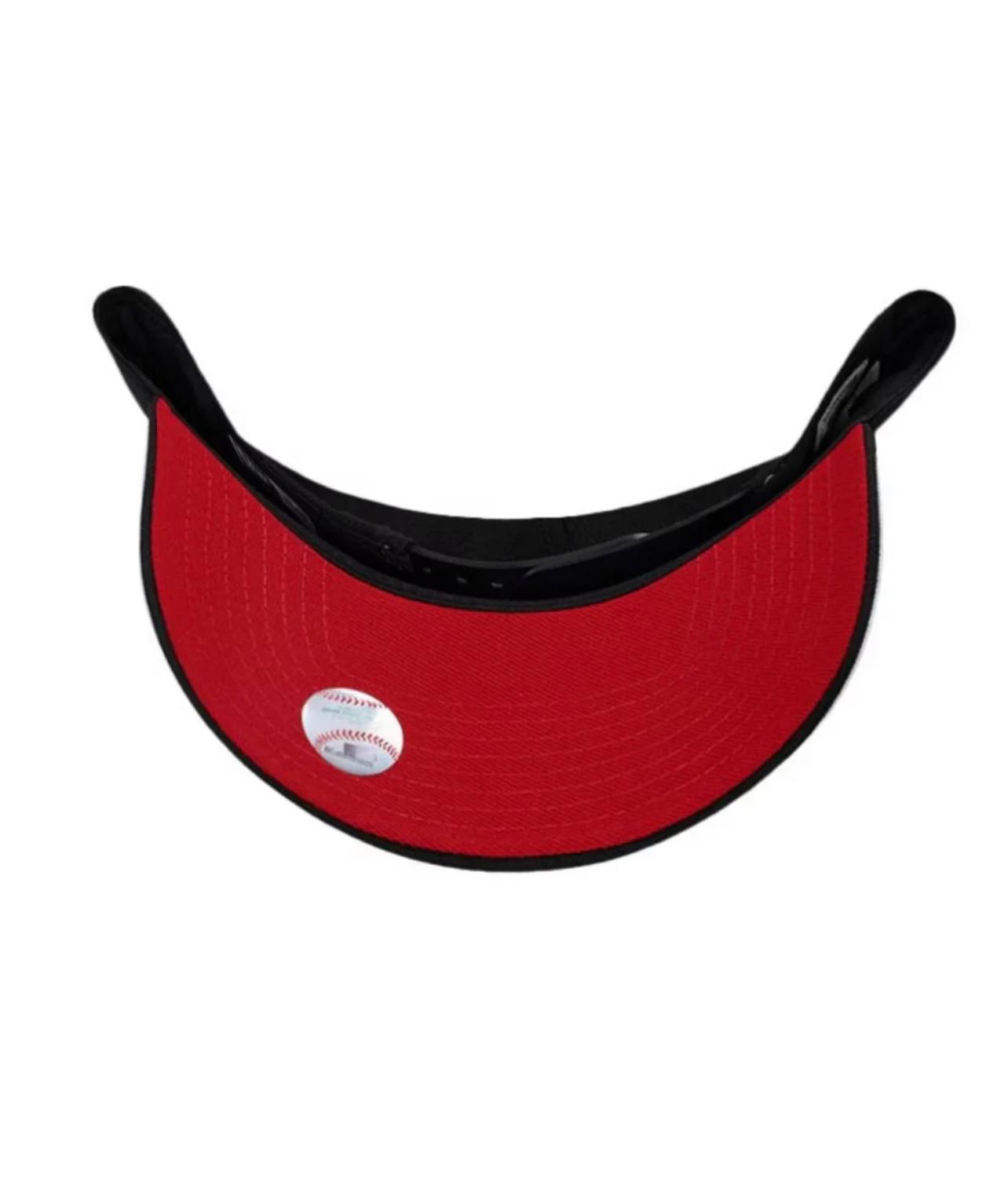 NEW ERA CHICAGO WHITE SOX 2003 ASG PATCH BLACK AND RED EDITION 9FORTY A-FRAME SNAPBACK CAP