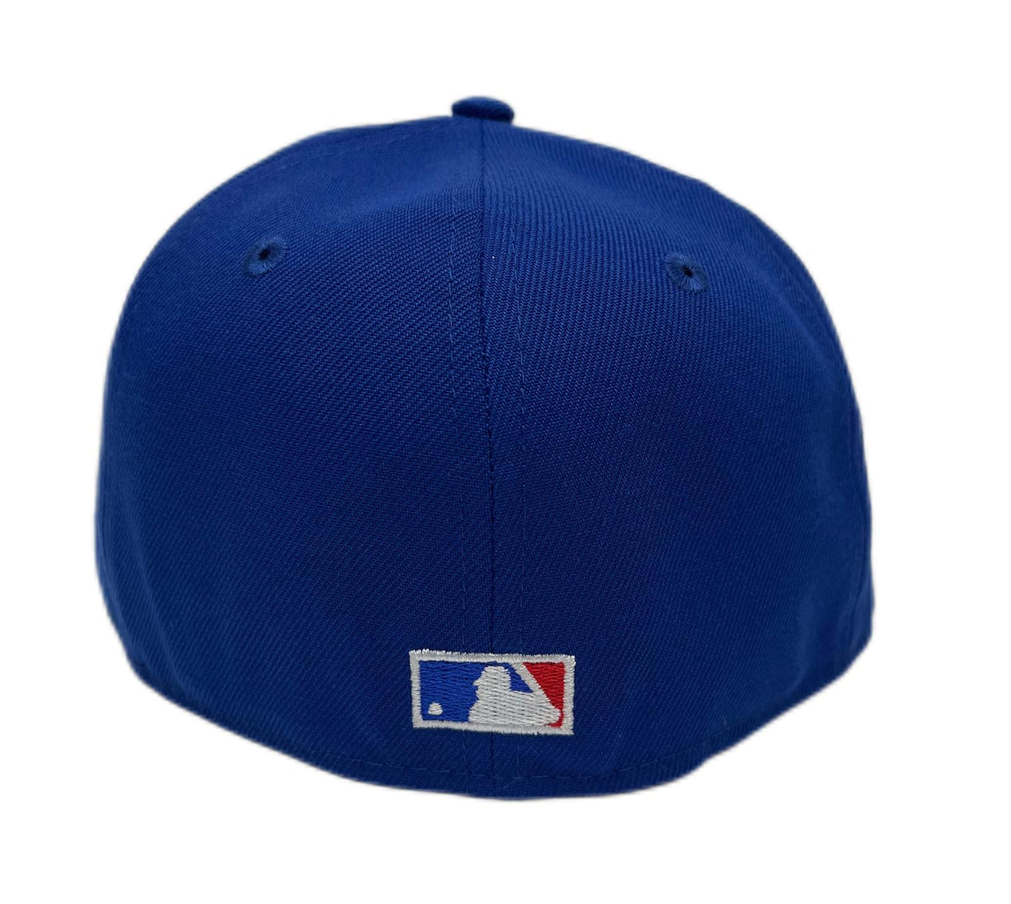 NEW ERA LOS ANGELES DODGERS UPSIDE DOWN LOGO 40TH ANNIVERSARY PATCH GRAY UV 59FIFTY FITTED