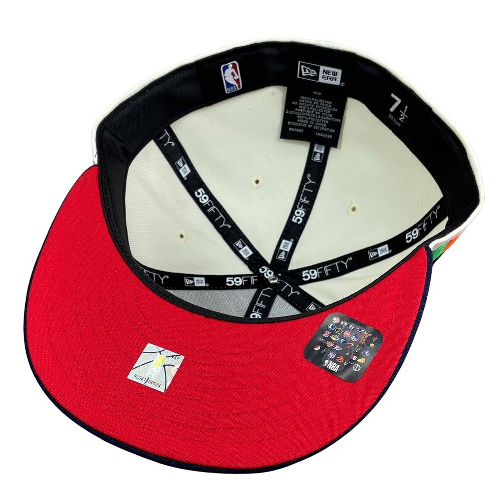 59FIFTY Philadelphia 76ers Chrome/Blue/Red UV Spectrum Patch