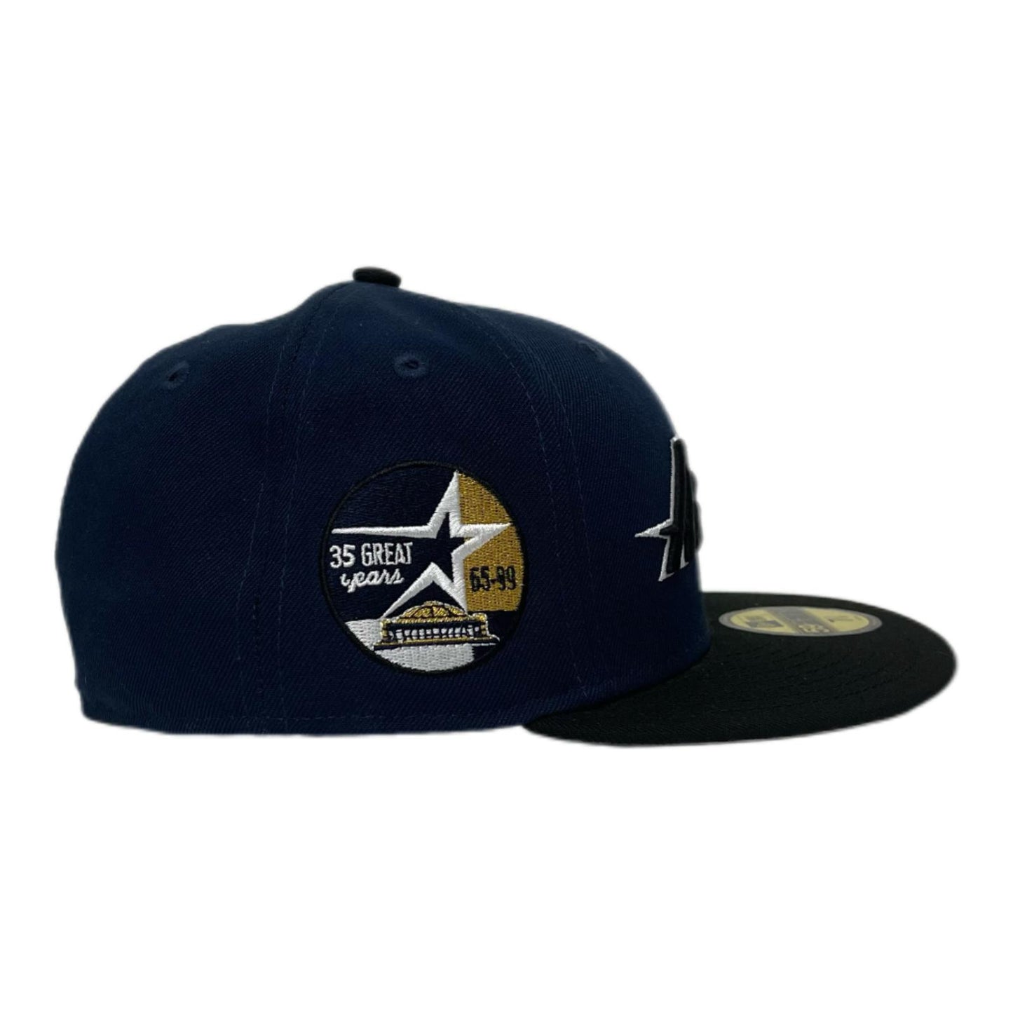Navy Houston Astros 35 Great Years Hatclub 59FIFTY New Era Fitted Hat
