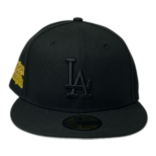 XCLUSIVO ENueva Era 59Fifty Gold Digger Dodgers 1981 World Series