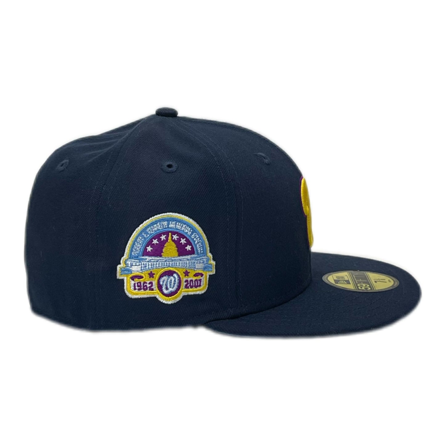 New Era Washington Nationals Quiet Storm Hat Club Exclusive RFK Stadium Patch 59Fifty Fitted Hat