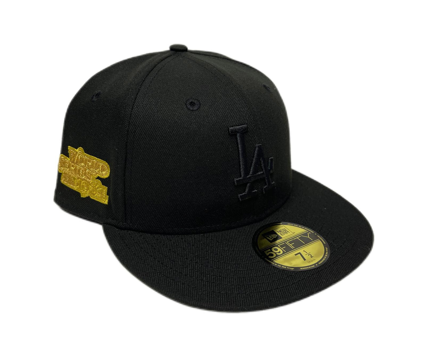 XCLUSIVO ENueva Era 59Fifty Gold Digger Dodgers 1981 World Series