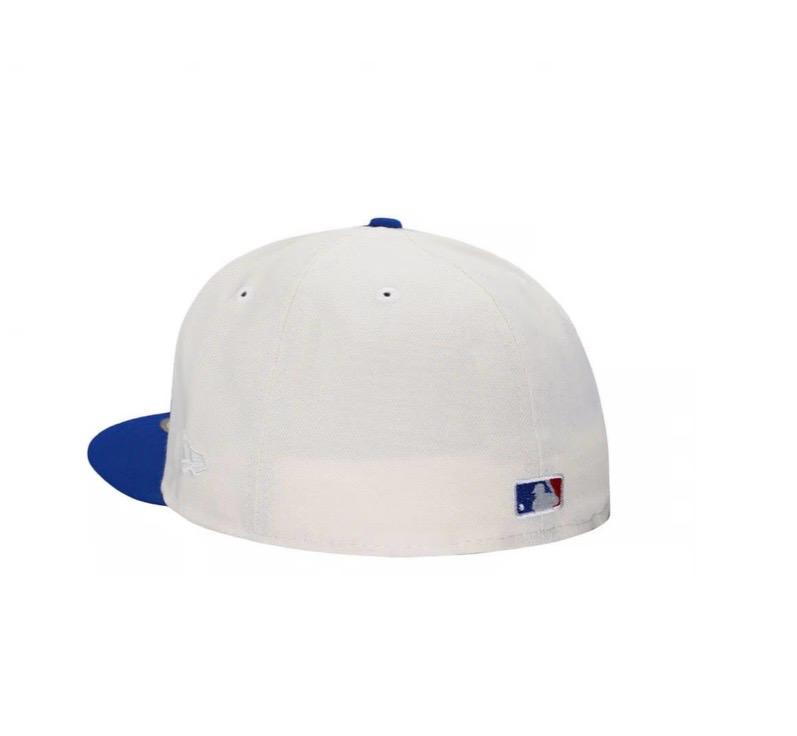 aNEW ERA LOS ANGELES DODGERS KANJI JAPAN CHROME TWO TONE EDITION 59FIFTY FITTED HAT