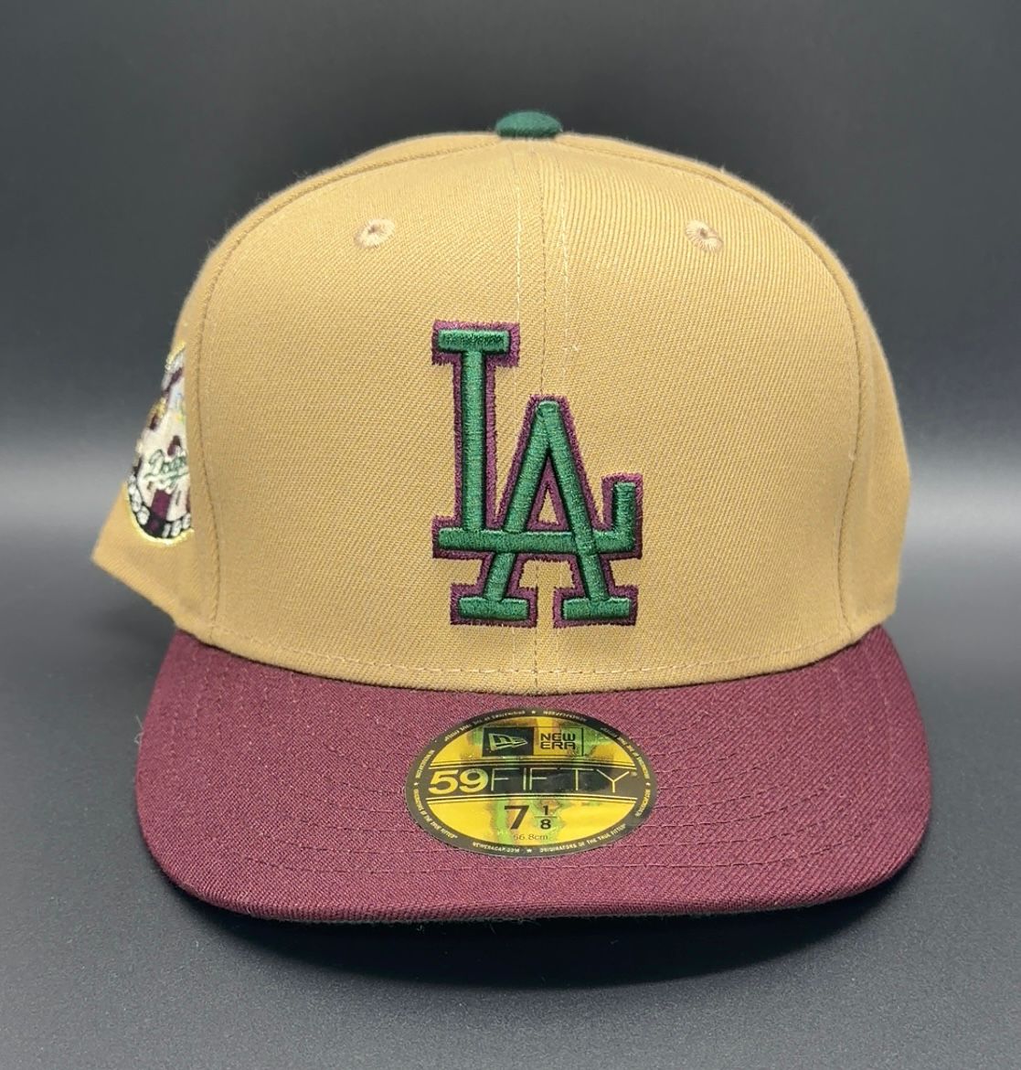 New Era 59FIFTY Los Angeles Dodgers Vegas Gold/Cardinal