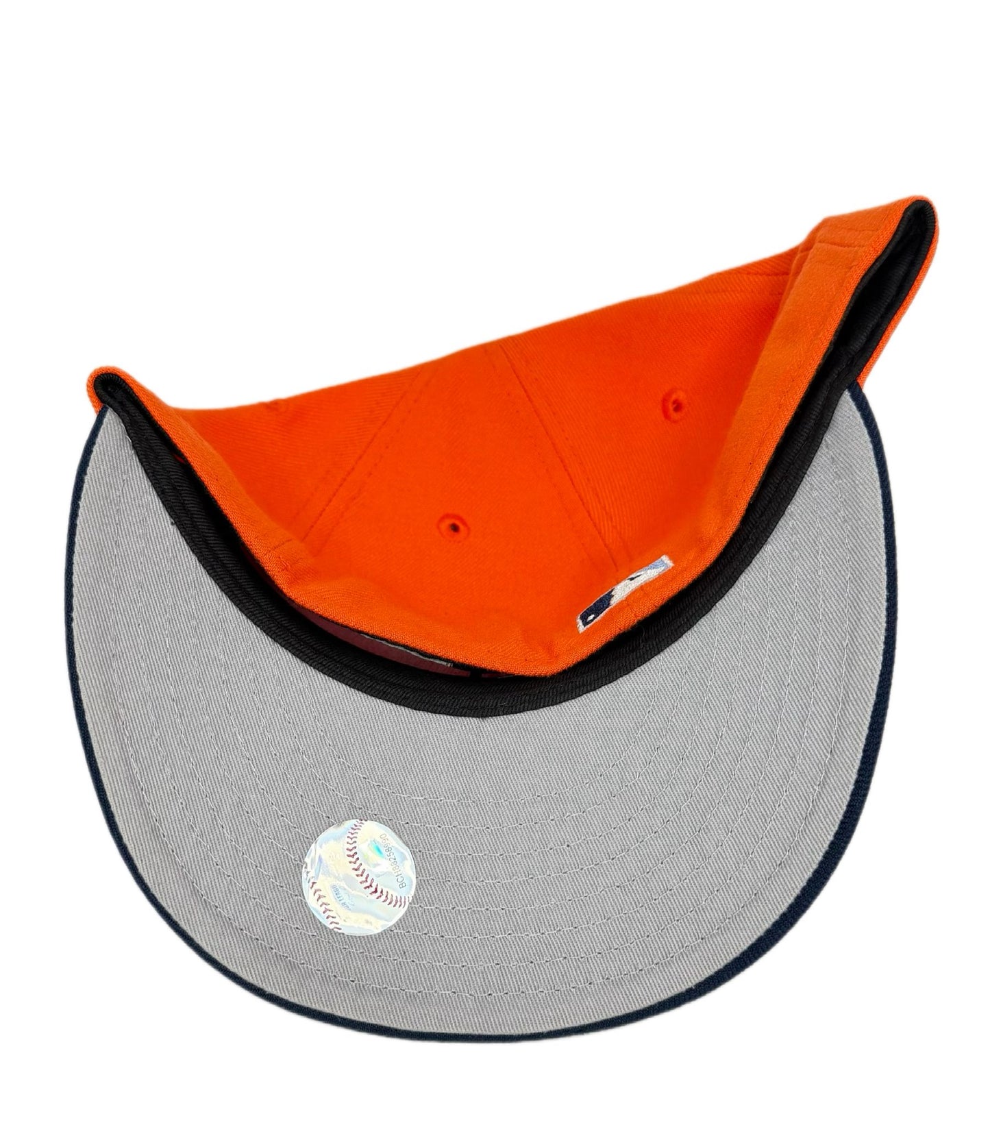 NEW ERA 59FIFTY HAT ORANGE CRUSH TEXAS RANGERS STADIUM 1993 PATCH FITTED HAT