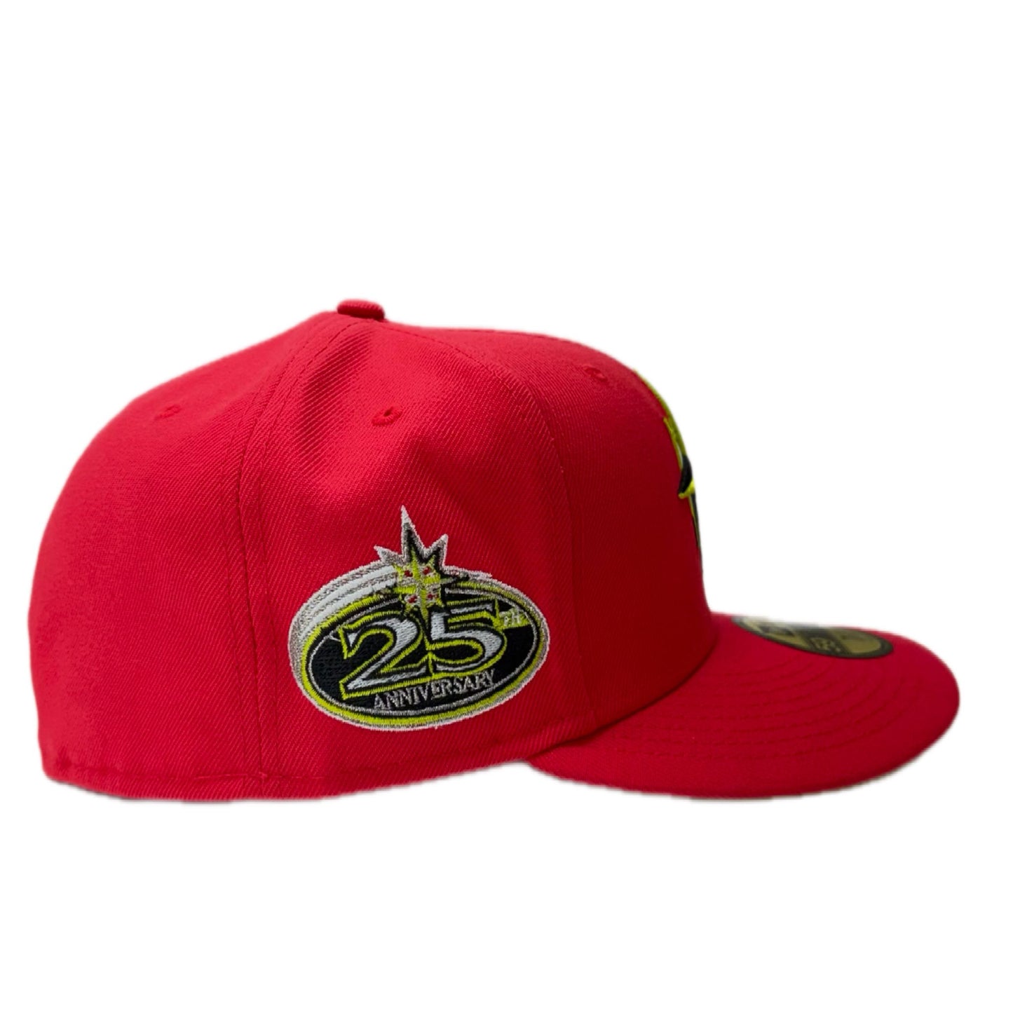 New Era Seattle Mariners Cap Infared Volt Neon Green Compass 25th