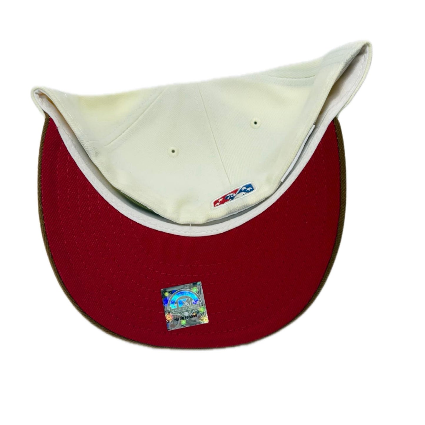 New Era Buffalo Bison Off-White/Peanut Brown 25 Years 59FIFTY Fitted Hat