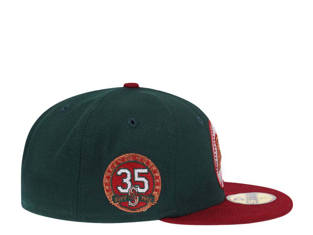 NEW ERA SEATTLE MARINERS 35TH ANNIVERSARY COLOR FLIP PRIME EDITION 59FIFTY FITTEN HAT