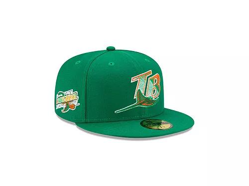 Tampa Bay Rays Kelly Green Color UV 59FIFTY Cap