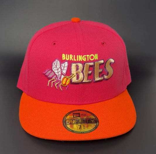 New Era 59FIFTY Burlington Bees fitted cap