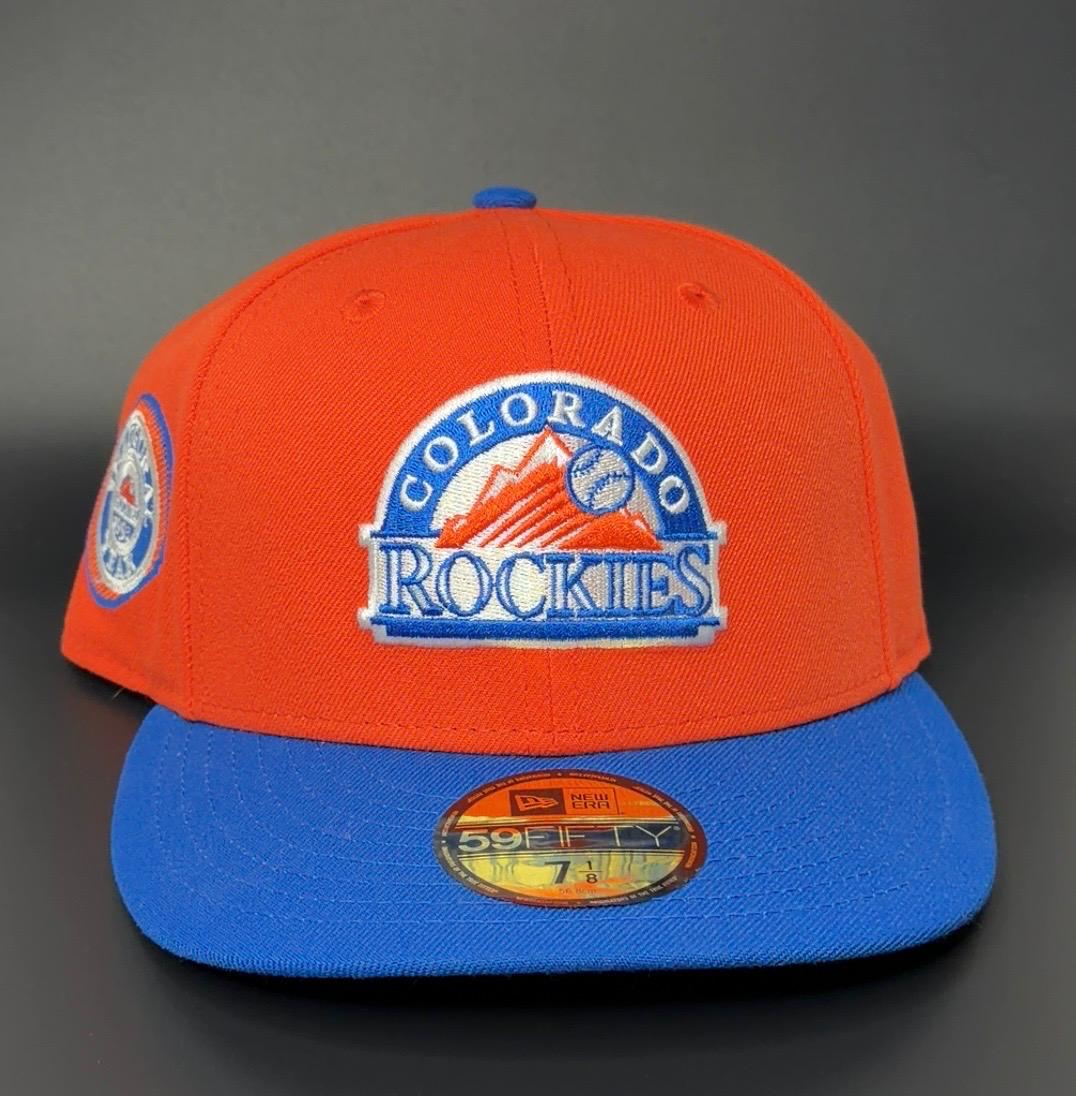 New Era 59FIFTY Colorado Rockies 25th Anniversary "Orange Crush" commemorative cap