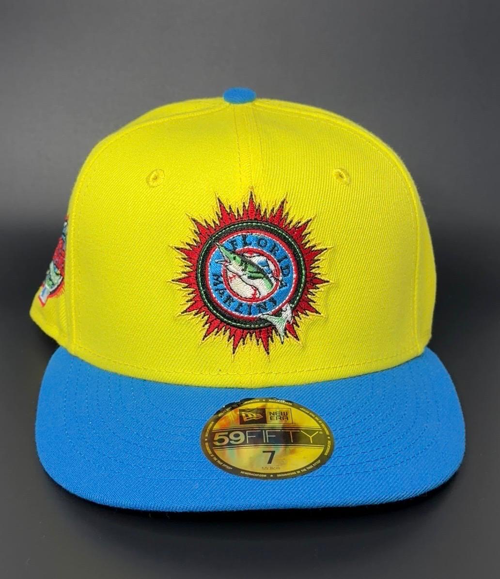 New Era Miami Marlins 2003 World Series Yellow 59FIFTY Hat