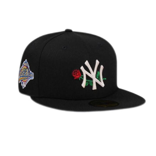 aNEW ERA NEW YORK YANKEES WORLD SERIES 1996 METALLIC ROSE EDITION 59FIFTY FITTED HAT